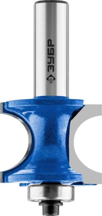 ЗУБР 34.9 x 27 мм, радиус 9.5 мм, фреза полустержневая с подшипником 28722-34.9 Профессионал