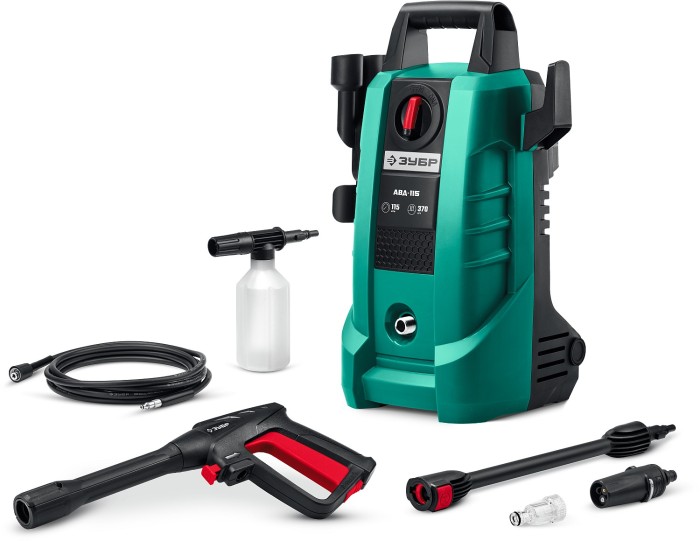 ЗУБР 1500 Вт, 115 Атм, мойка высокого давления АВД-115 Мастер
