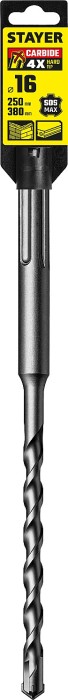 STAYER 16 х 250 мм, SDS-max, бур по бетону 29370-250-16 Professional