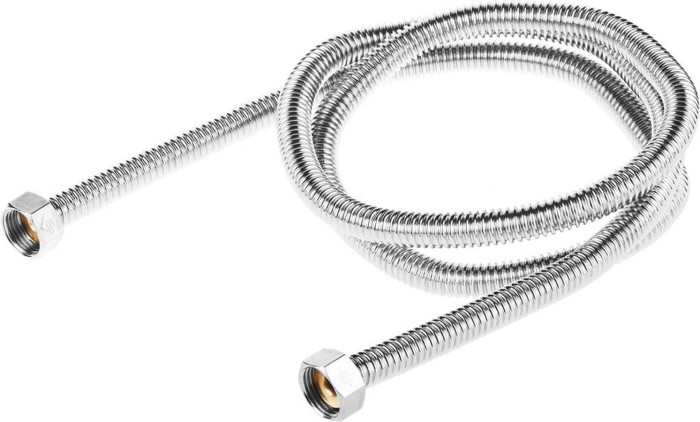 ЗУБР 1/2&quot;, 1.5 м, сильфонная из нержавеющей стали, подводка для воды 51011-G/G-150