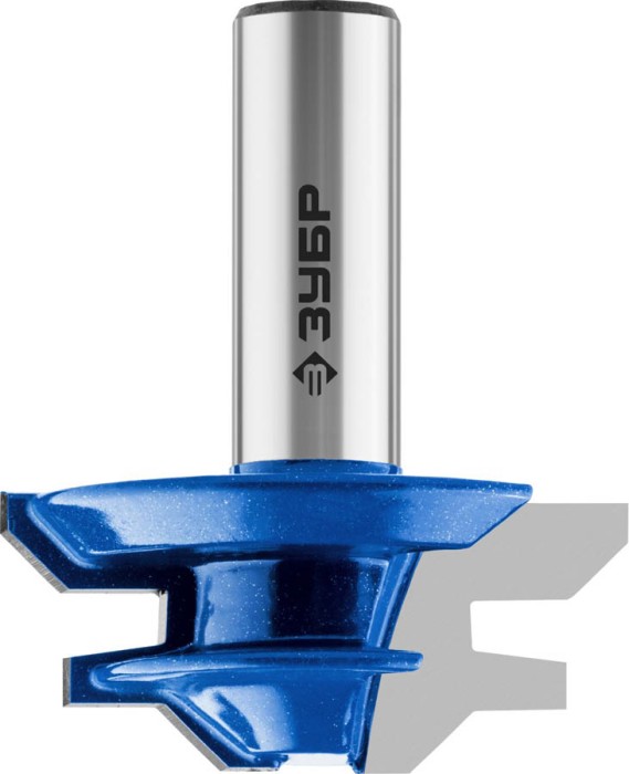 ЗУБР 44.5 x 19 мм, хвостовик 12 мм, фреза кромочная для углового сращивания 28724-44.5 Профессионал