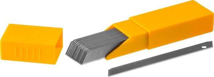 OLFA 50 шт., 9х80х0.38 мм, лезвия сегментированные OL-AB-50B