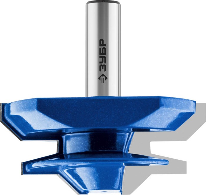 ЗУБР 69.9 x 30.2 мм, хвостовик 12 мм, фреза кромочная для углового сращивания 28724-69.9 Профессионал