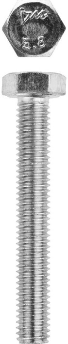 ЗУБР M8 x 55 мм, 5 кг, оцинкованный, болт ГОСТ 7798-70 303080-08-055 Мастер