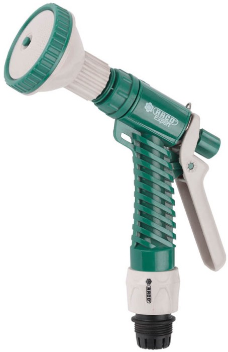 RACO 4 режима, курок сзади, с соединителем 1/2&quot;, пластиковый, пистолет поливочный 517C 4255-55/517C
