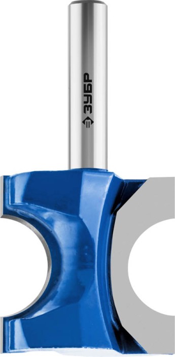 ЗУБР 34.9 x 35 мм, радиус 9.5 мм, фреза полустержневая 28723-34.9 Профессионал