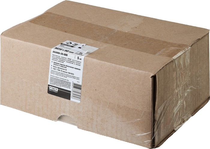 ЗУБР M20 x 90 мм, 5 кг, оцинкованный болт ГОСТ 7798-70 303080-20-090 Мастер