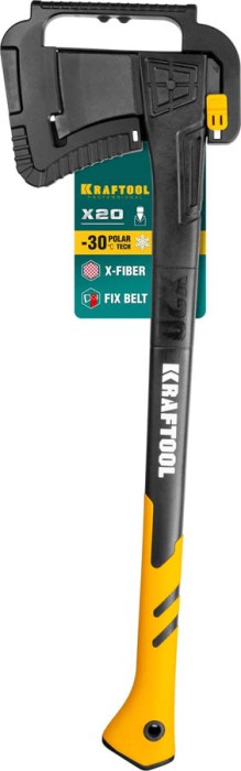 KRAFTOOL 2000 г, 710 мм, топор-колун Х20 20660-20