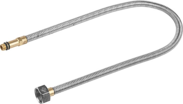 ЗУБР 1/2&quot;, 0.6 м, сильфонная из нержавеющей стали, для смесителя, удлиненная подводка 51013-060