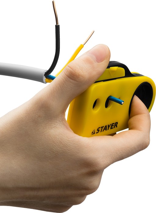 STAYER до 8 мм стриппер для снятия изоляции 22663_z01 Master