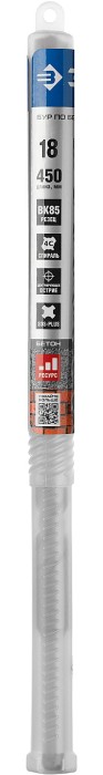 ЗУБР  18 x 450 мм, SDS-Plus, бур по бетону 29314-450-18_z01 Профессионал