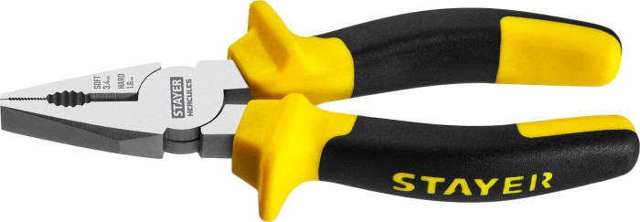 STAYER 160 мм, плоскогубцы комбинированные HERCULES 2203-1-16_z02