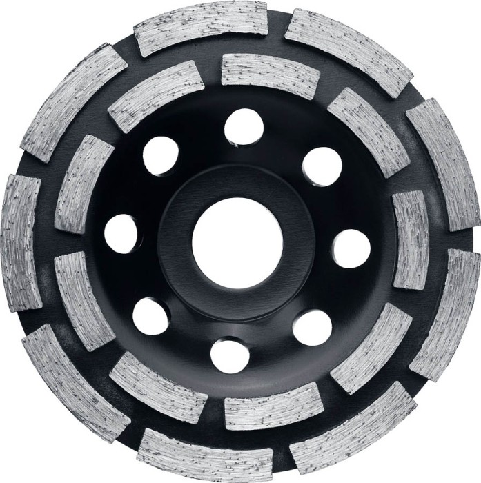 STAYER  115 мм, L- 22.2 мм, алмазная, сегментная, двухрядная, чашка 33381-115