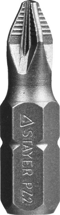 STAYER PZ2, 25 мм, 10 шт., биты ProFix Pozidriv 26221-2-25-10_z01