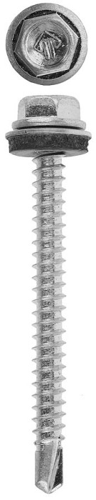 ЗУБР 35 х 4.8 мм, 1800 шт., СКД саморезы кровельные для деревянной обрешетки 4-300310-48-035 Профессионал