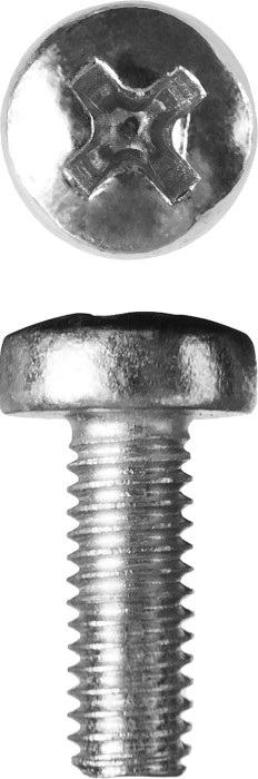 ЗУБР М3 х 10 мм, оцинкованный, винт DIN 7985 303150-03-010