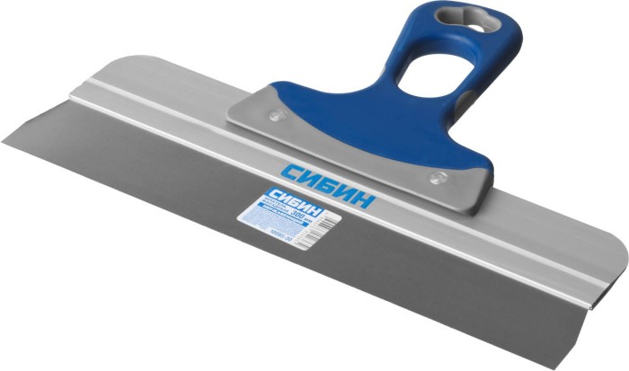 СИБИН 300 мм, нержавеющая полотно, двухкомпонентная рукоятка, шпатель фасадный 10085-30