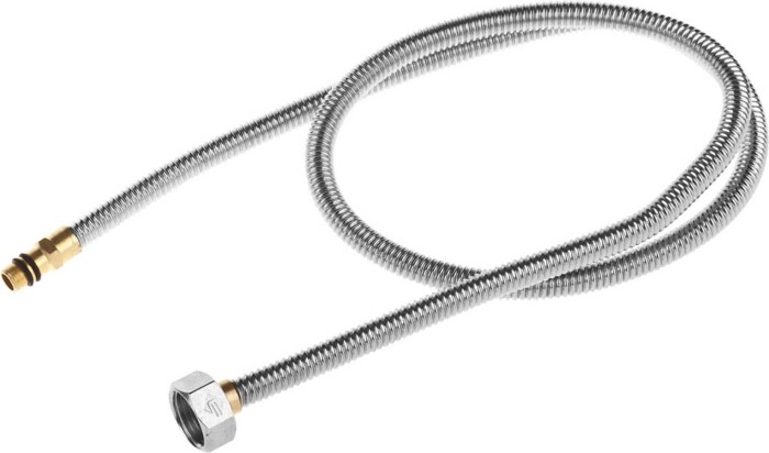 ЗУБР 1/2&quot;, 1 м, сильфонная из нержавеющей стали, для смесителя, укороченная подводка 51012-100
