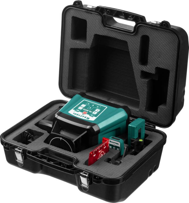 KRAFTOOL ротационный лазерный нивелир в кейсе RL600 34600 Professional