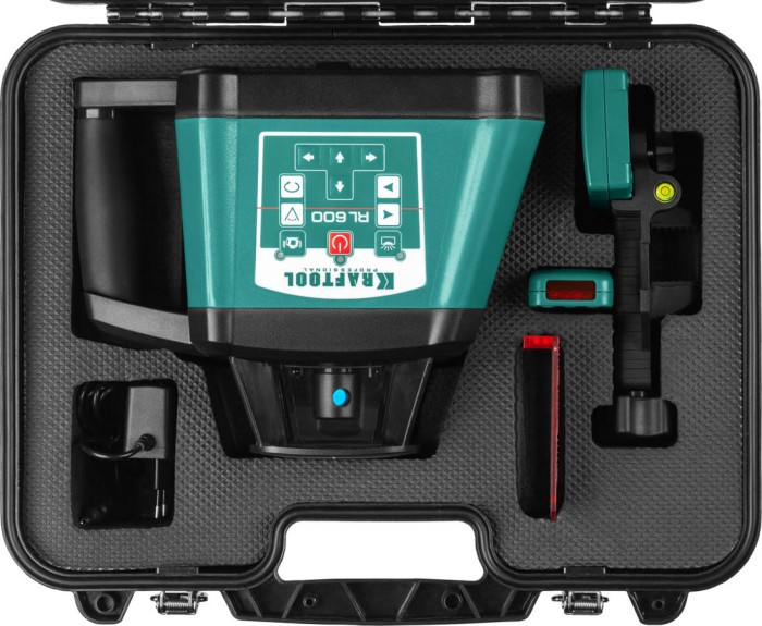 KRAFTOOL ротационный лазерный нивелир в кейсе RL600 34600 Professional