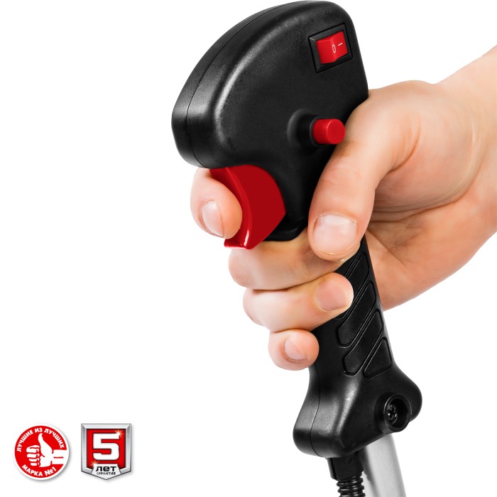 ЗУБР 1.3 кВт / 1.7 л.с., 43 см3, триммер бензиновый (бензокоса) КРБ-1300 Мастер