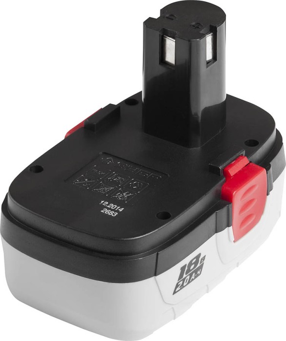 ЗУБР Ni-Cd, 18В, аккумулятор для дрели-шуруповерта ЗАКБ-18 N20 Профессионал