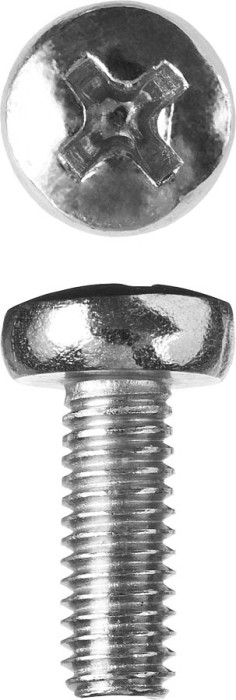 ЗУБР M6 x 16 мм, 5 кг, полусферическая головка, винт DIN 7985 303150-06-016