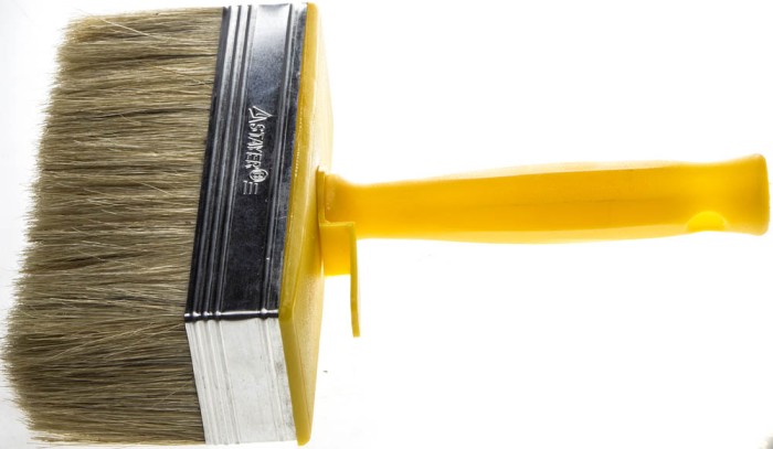 STAYER 5 х 15 см, щетина натуральная, пластмассовый корпус, кисть - макловица мини 0182-15