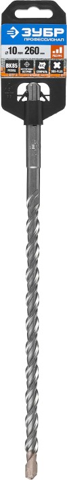 ЗУБР  10 x 260 мм, SDS-Plus, бур по бетону 29314-260-10_z01 Профессионал