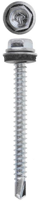 ЗУБР 50 х 4.8 мм, 1200 шт., СКД саморезы кровельные для деревянной обрешетки 4-300310-48-050 Профессионал