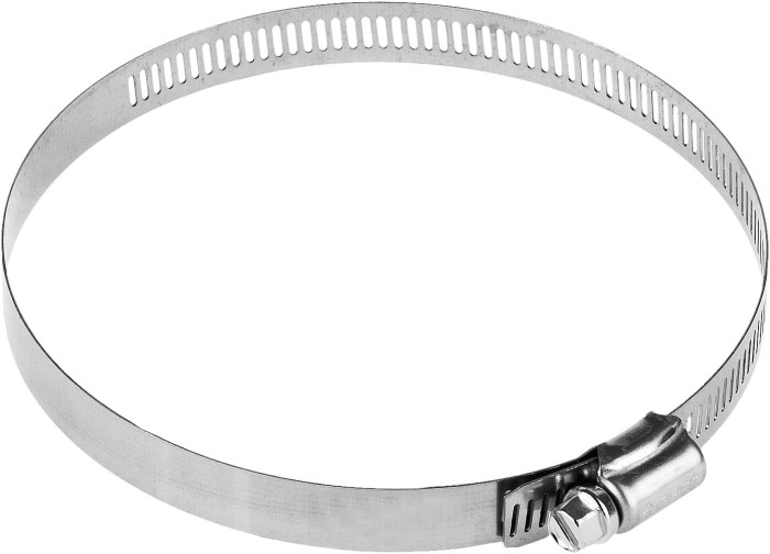 ЗУБР 50 шт., 105-127 мм, нерж. сталь, просечная лента 12,7 мм, хомуты 37815-105-127-50 Профессионал