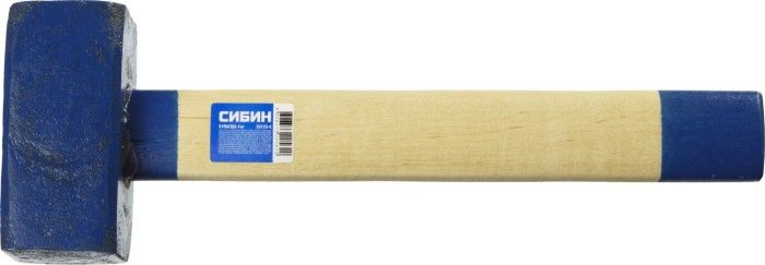 СИБИН 4 кг, кувалда с деревянной рукояткой 20133-4