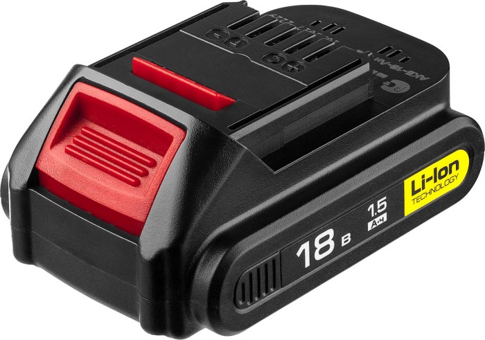 ЗУБР Li-Ion, 18В, аккумуляторная батарея для шуруповерта ДА-18-2-Ли АКБ-18-Ли 15М2 Мастер