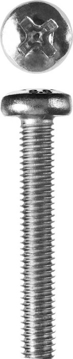 ЗУБР M6 x 40 мм, 5 кг, полусферическая головка, винт DIN 7985 303150-06-040