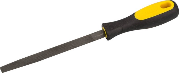 STAYER № 2, 150 мм, с двухкомпонентной рукояткой, трехгранный напильник 16603-15-2