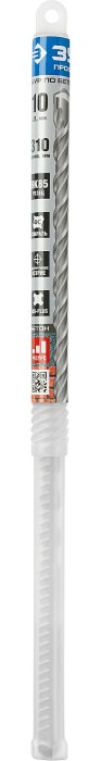 ЗУБР  10 x 310 мм, SDS-Plus, бур по бетону 29314-310-10_z01 Профессионал