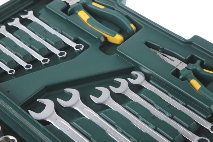 KRAFTOOL 84 шт., набор слесарно-монтажного инструмента INDUSTRY 27977-H84 Industrie