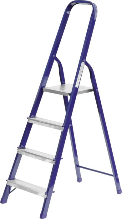 СИБИН число ступеней 4, сталь, максимальная нагрузка 150 кг, лестница-стремянка 38803-04