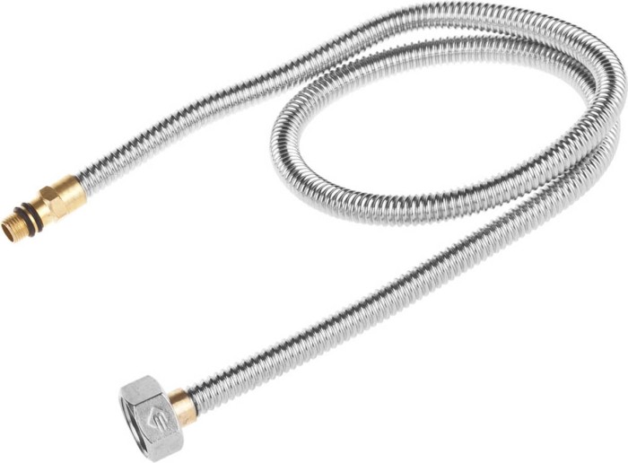 ЗУБР 1/2&quot;, 0.8 м, сильфонная из нержавеющей стали, для смесителя, укороченная подводка 51012-080