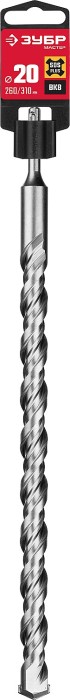 ЗУБР 20 х 310 мм, бур SDS-plus 29315-310-20