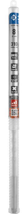 ЗУБР  8 x 310 мм, SDS-Plus, бур по бетону 29314-310-08_z01 Профессионал