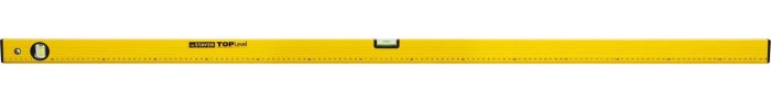 STAYER TOPLevel 1500 мм уровень строительный, 2 глазка, линейка, 3460-150_z03