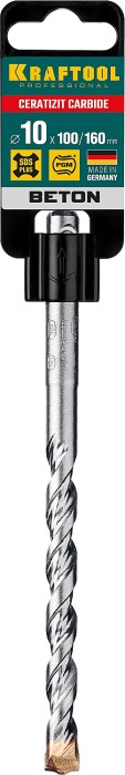 KRAFTOOL 10 х 160 мм, бур SDS-plus 29320-160-10_z02