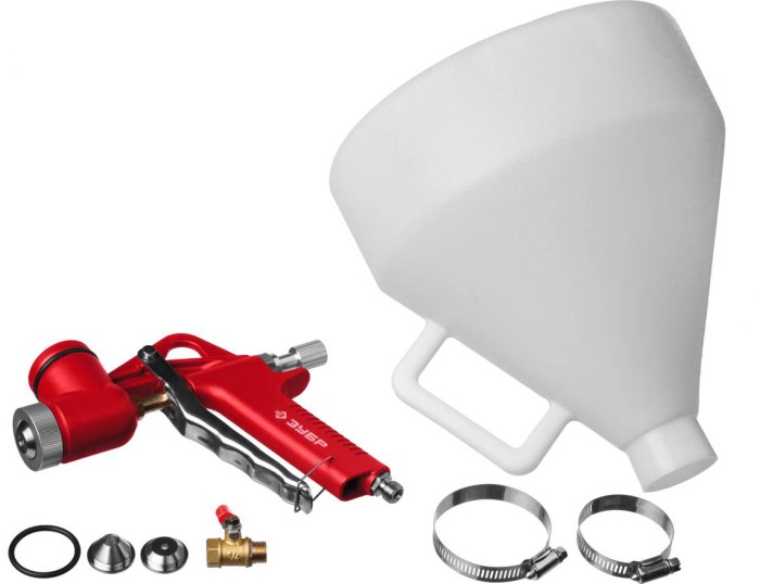 ЗУБР картушный пистолет для штукатурки МКП 600 06466 Мастер