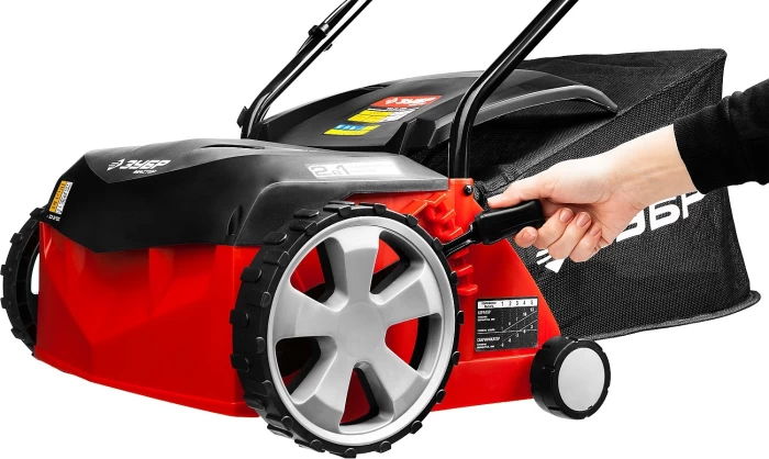 ЗУБР 1000 Вт, 4000 об/мин, 320 мм, скарификатор-аэратор электрический ЗСЭ-32-1000 Мастер