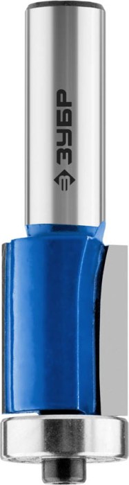 ЗУБР 19 x 25.4 мм, хвостовик 12 мм, фреза кромочная с нижним подшипником 28727-19-25.4-12 Профессионал