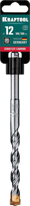 KRAFTOOL 12 х 160 мм, бур SDS-plus 29320-160-12_z02