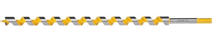 STAYER d=20 х 450 мм, HEX хвостовик, сверло по дереву, спираль Левиса &quot;Spiral&quot; 29475-450-20