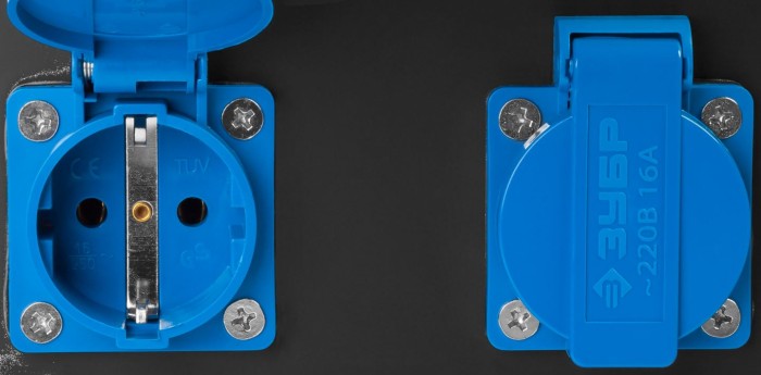 ЗУБР 3/3.5 кВт, однофазный, синхронный, щеточный, генератор бензиновый ЗЭСБ-3500 Мастер