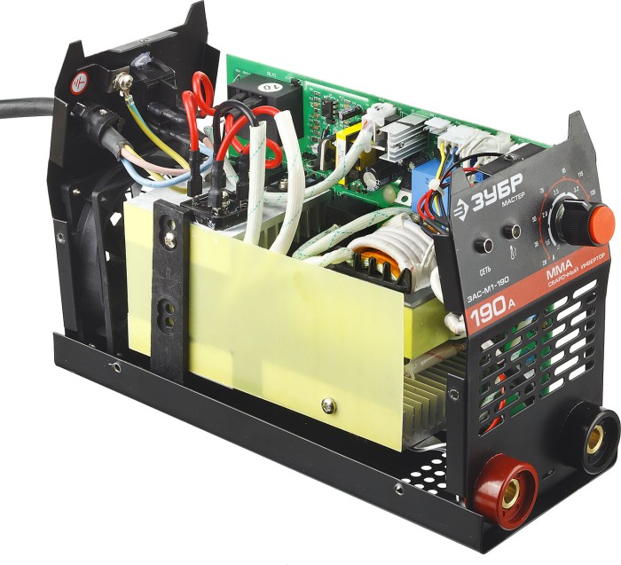 ЗУБР 20-190 А, ММА, IGBT, инвертор сварочный ЗАС-М1-190 Мастер